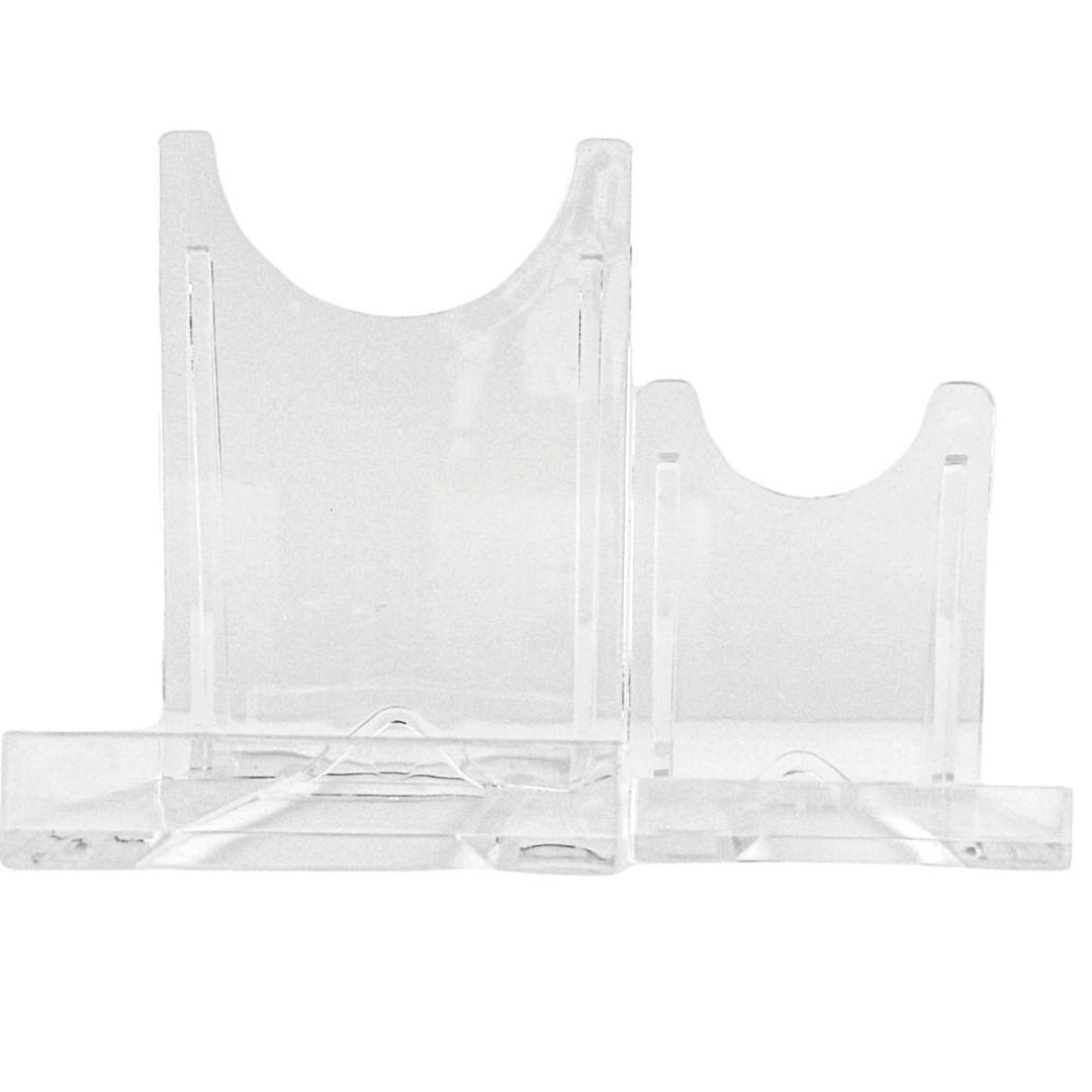 Acrylic Clear Plastic Adjustable Two-part Display Stand Holder for ...