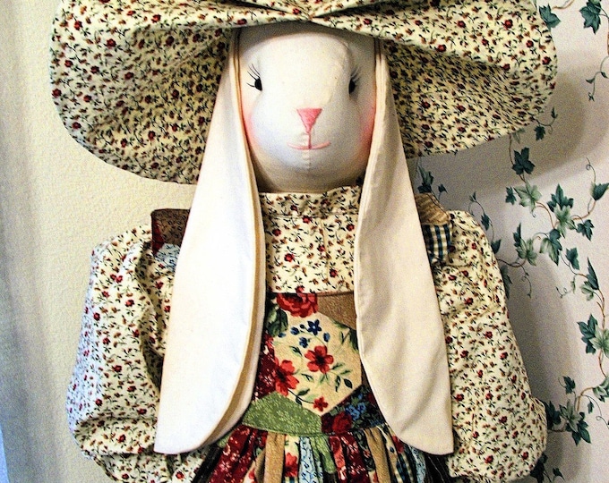 VACUUM CLEANER COVER Novelty, Upright, Decorative Bunny Cover Patchwork