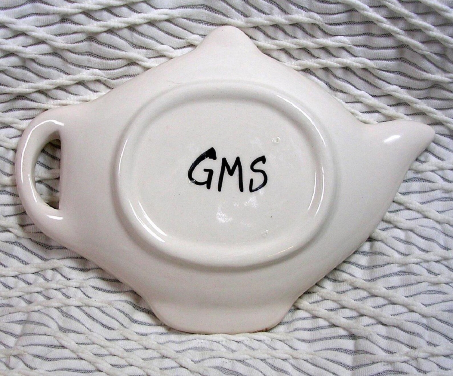 Black Cat Tea Bag Holder Handmade Ceramic by Grace M. Smith Etsy