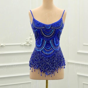 Blue Inspired Costumes - Cosplay Costumes. Blue Cosplay Short Dress. Performance Costumes