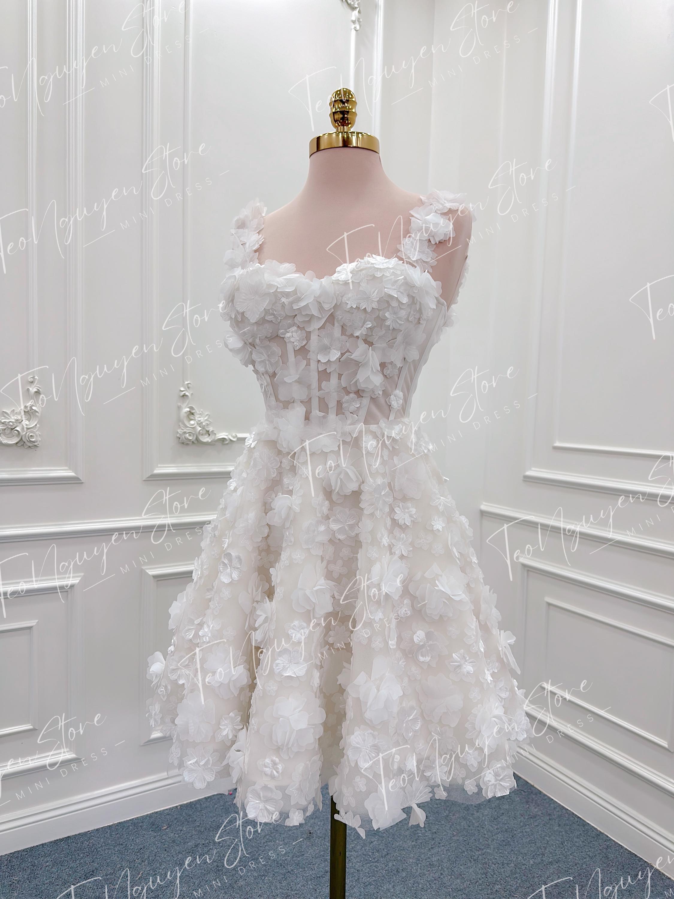 open lace back dress Floral Lace Midi Dress – VFG Test main image 0