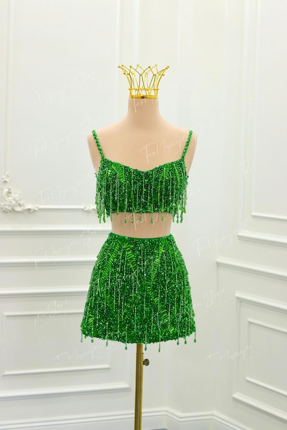 Green Inspired Costumes - Cosplay Costumes. Green Cosplay Short Dress.  Performance Costumes - Etsy