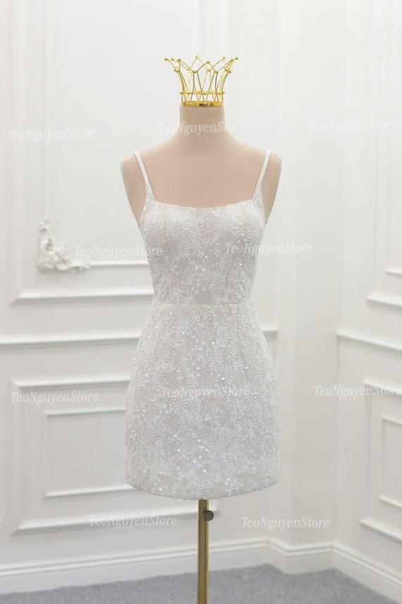 ballroom mini dress Lauren Elaine Mirrorball Mini