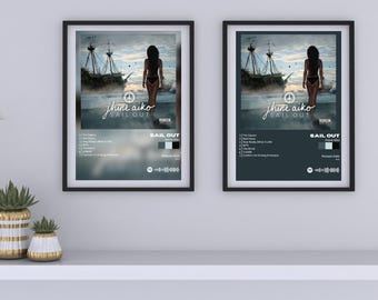 JHENÉ AIKO Set of 4|album Poster| Souled Out| Sailing Soul(s