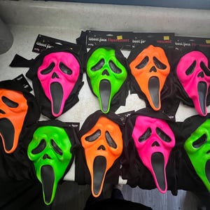 Glowing Ghostface
