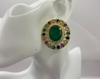 Doublet Statement Stud Earrings