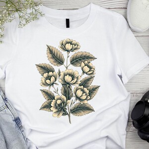 Bloem bloemen illustraties | PNG, JPG, SVG | Bloemenprint | Direct downloaden