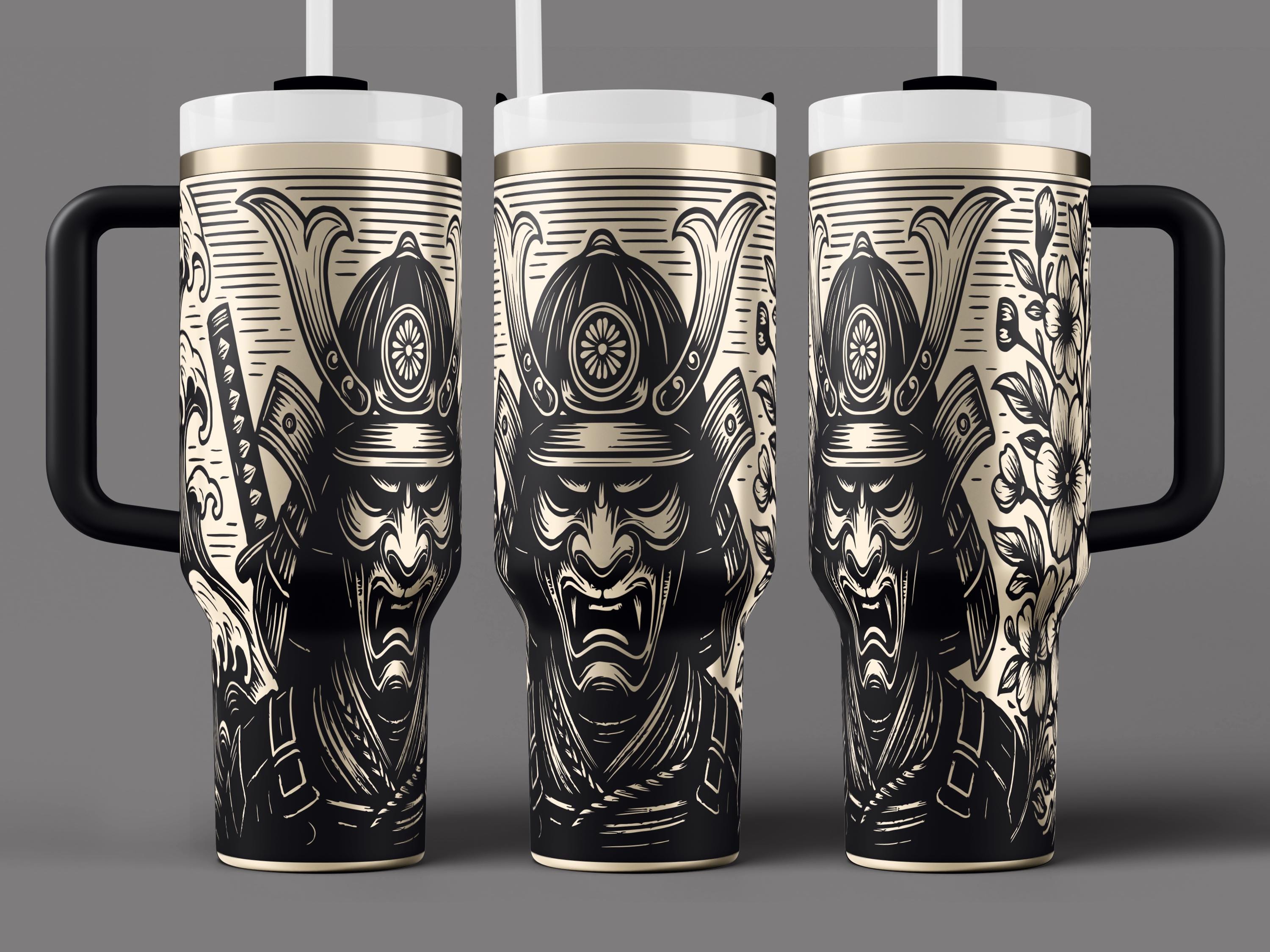 Samurai Hand Wraps Samurai Tumbler Wrap: Japanese Warrior Design (digital Download) - Etsy