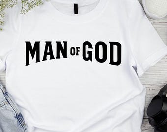 Man of God SVG: Christian Clipart for Cricut, Sublimation (Digital Download)