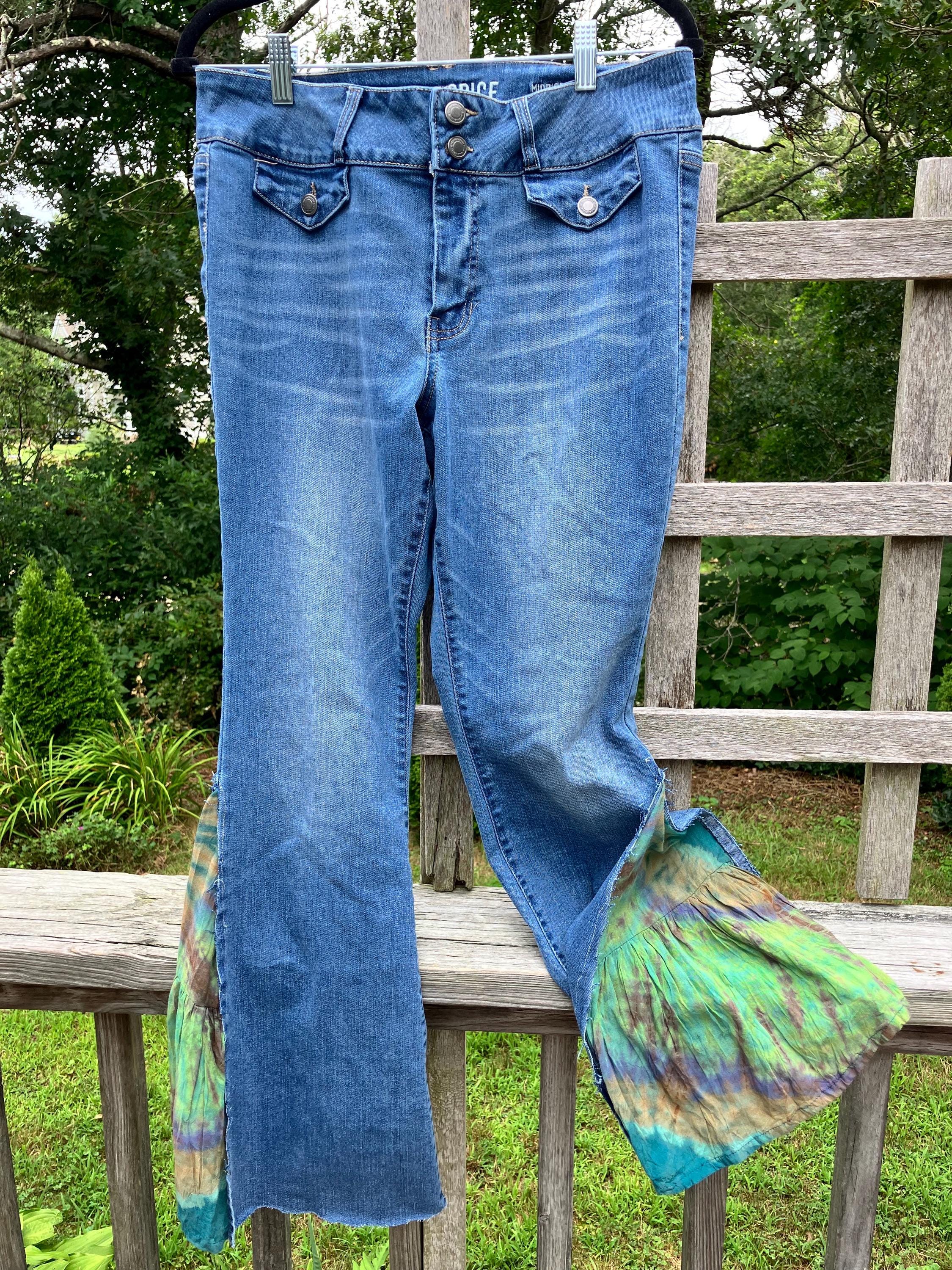 Wide Leg Hipster Bell Bottom Jeans Fun Bell Bottom Jeans