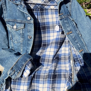 upcycled Jean jacket