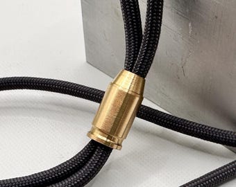 Lanyard Bead Brass EDC 002 – Heavyweight Machined Metal Bead for Knife Lanyards