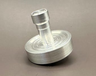 Spinning Top | Hand Machined Aluminum Top | Fidget Spinner | Desk Toy