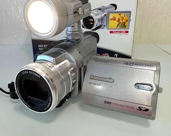 Panasonic OmniMovie VHS AF X6 ビンテージ Panasonic Camcorder AF X6 CCD OmniMovie VHS HQ With Case 1980s Not