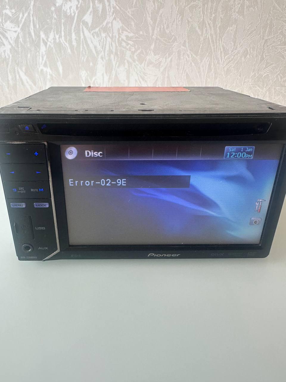 Pioneer AVH-2300DVD Double Din Touchscreen Car Stereo, Dvd Usb Aux