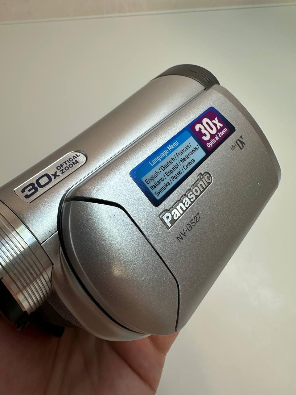 Panasonic NV-GS27 Minidv Camcorder – 30x Optical Zoom | Tested