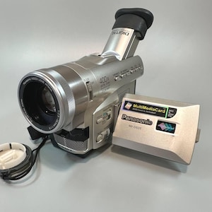 Panasonic NV-DS25 MiniDV Camcorder Tested Working, Vintage Digital Video Camera, 20x Optical Zoom, Retro Video Recorder