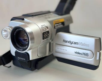 ソニー ハンドカム CCD-TR720E: Video8 カメラレコーダー (PAL) - Etsy