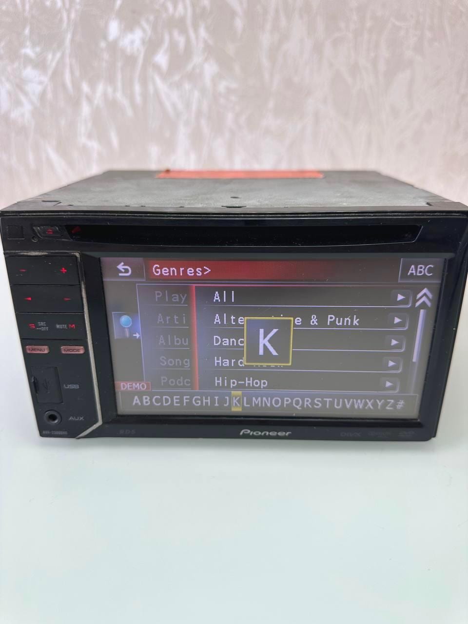 Pioneer AVH-2300DVD Double Din Touchscreen Car Stereo, Dvd Usb Aux