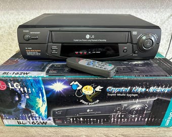 LG BL-162W Multi-System VCR Player Recorder with Remote (pal/ntsc/secam)