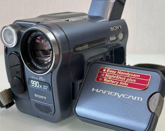 Vintage Sony Handycam DCR‑TR940 Hi8 Camcorder (NTSC) / Made in