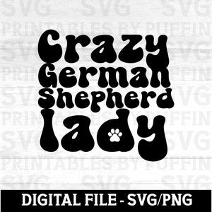 Pastor alemán Svg, pastor alemán, loca por los perros, perros Svg, razas de perros Svg, mamá pastor alemán, mamá perro Svg, mamá perro Svg