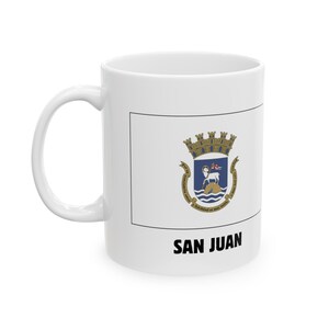 San Juan, Puerto Rico Coffee Mug Gift  | Boricua Puerto Rican Taza de cafe regalo