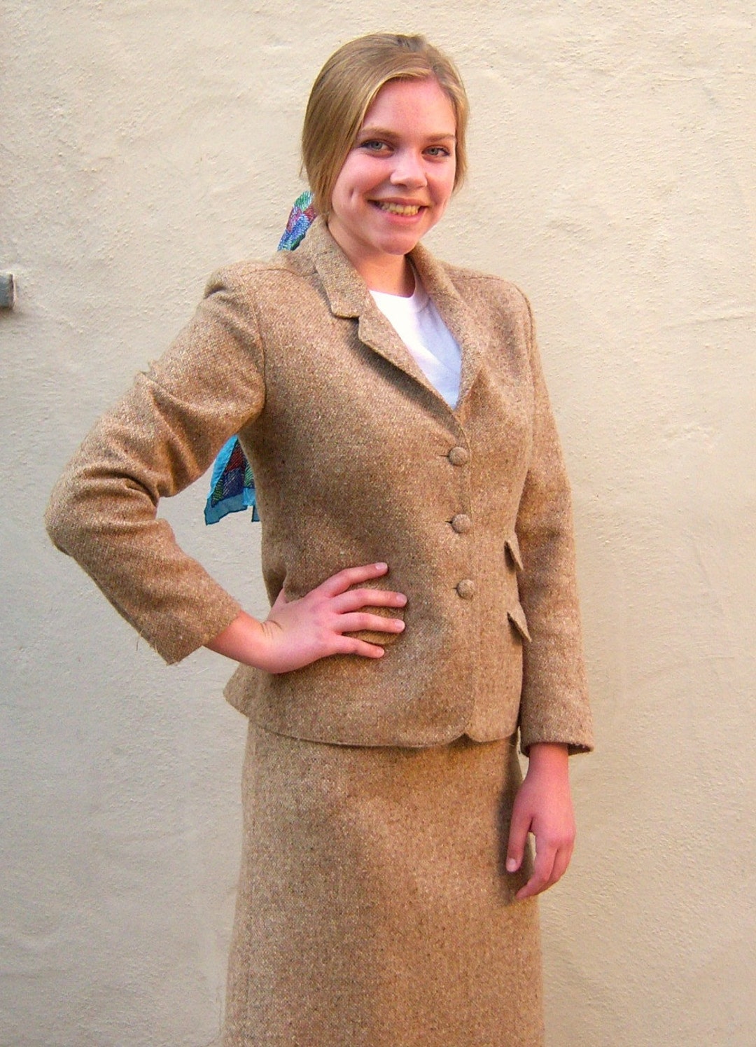 60s vintage lilli ann コート 50s アンティーク レトロ LILLI ANN vintage 50s 60s Paris Sz 14 12 Blin Blin WOOL
