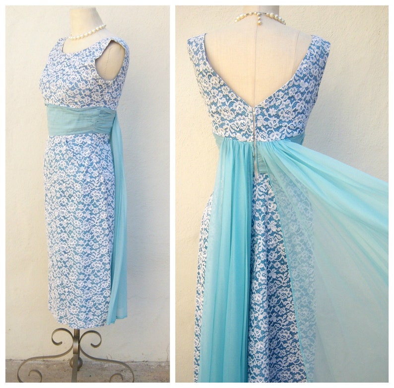 White Cocktail Dresses 50s 60s