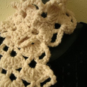 Lacy Scarf and Neckwarmer no.2 Crochet Pattern PDF permission to sell what you make image 4