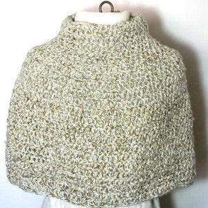 Long or short crocheted Shrug poncho pattern sell what you make image 2