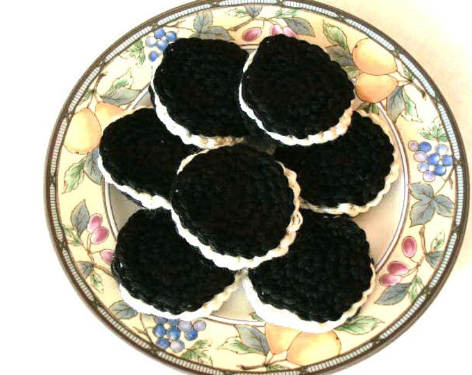 FREE Crocheted Oreo Cookies Pattern Etsy