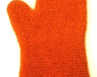 Pattern PDF for Crocheted Felted Oven or Grill Mitt - permission to sell what you make