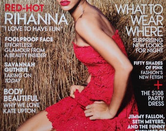 Revista VOGUE Noviembre 2009. Portada Rihanna
