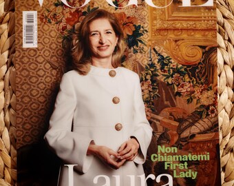 VOGUE Italia Cover Laura Mattarella January 2026. Magazine is New