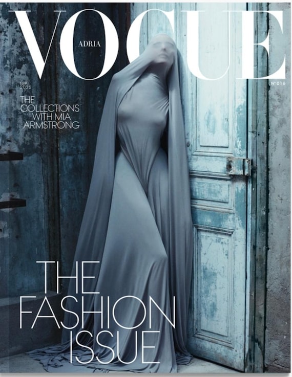 VOGUE Adria September Cover Mia Amstrong 2025. Magazine is New - Etsy
