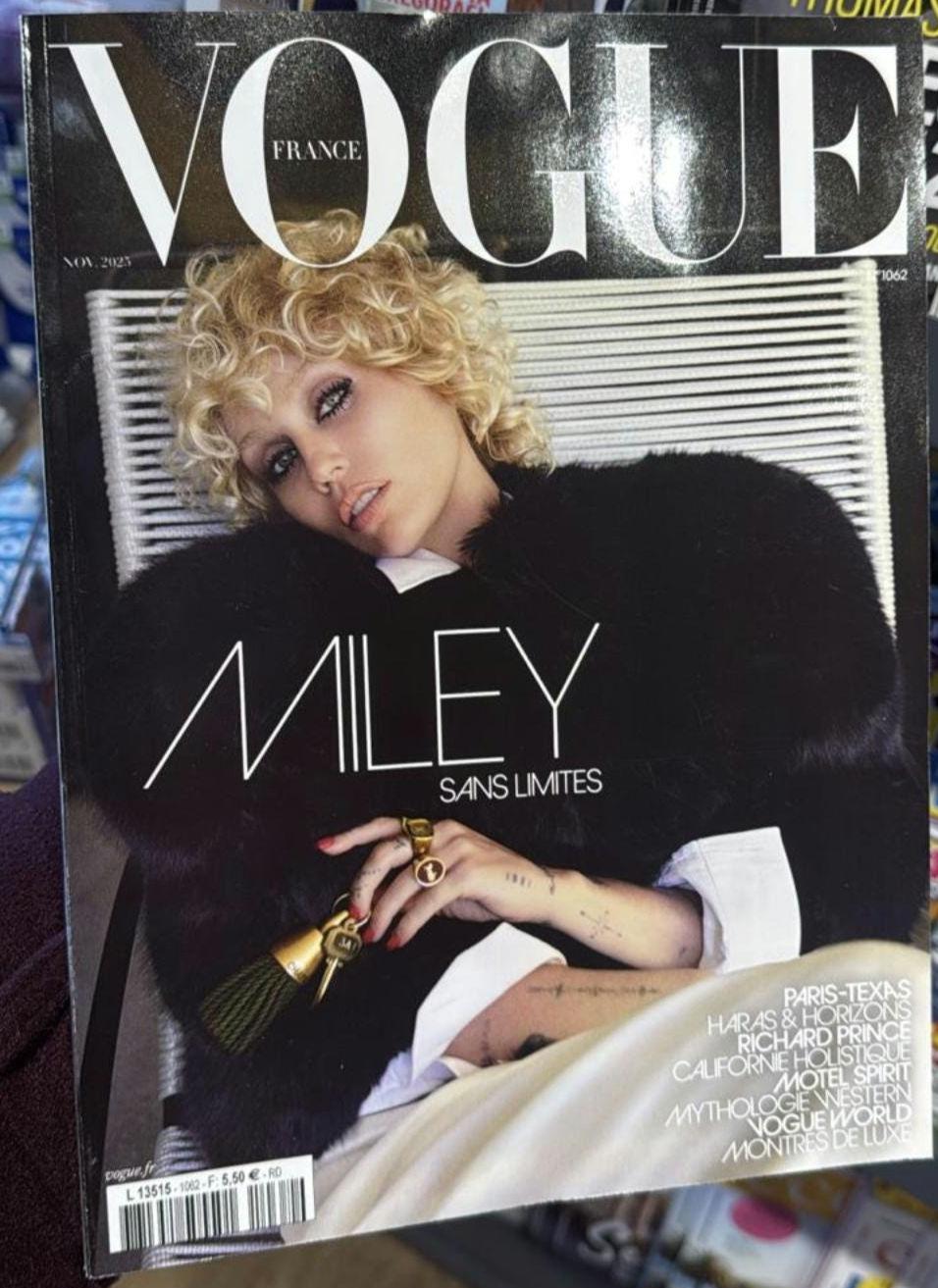 Miley Cyrus Magazine - Etsy