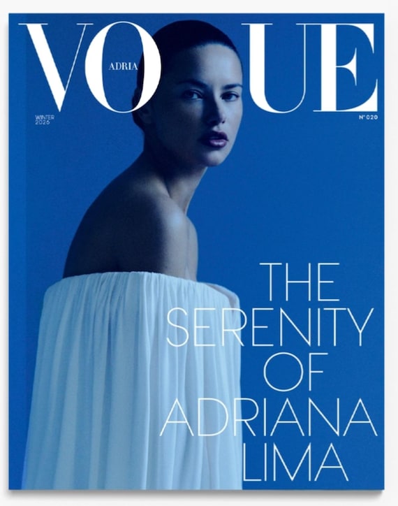 VOGUE Adria Winter 2026.表紙はアドリアナ・リマ/雑誌は新しい - Etsy