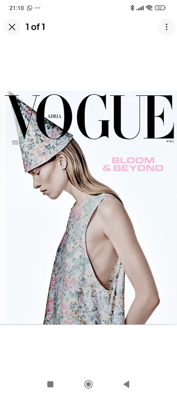 VOGUE Adria March 2025. Magazine is New - Etsy