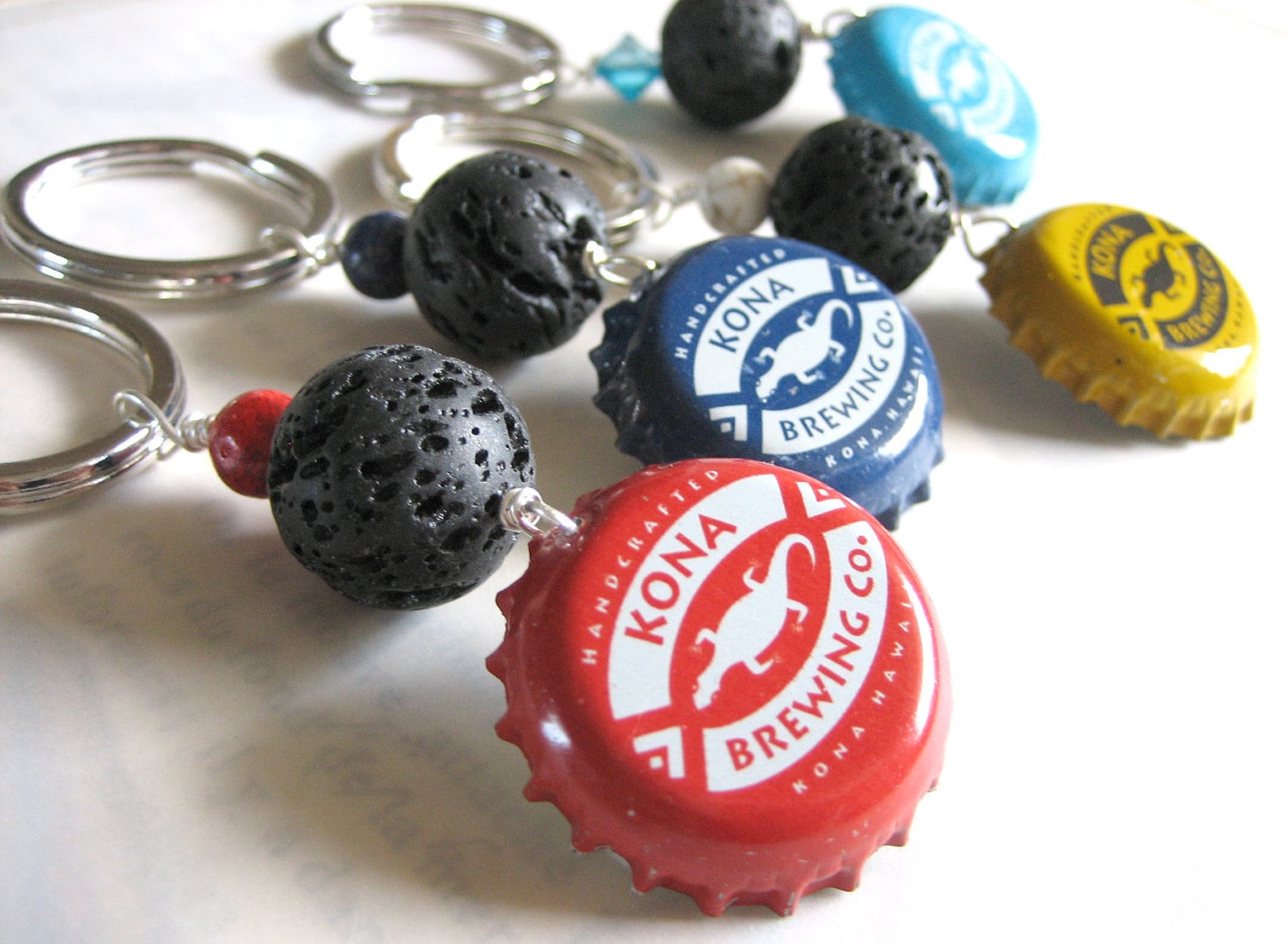 Kona Brewing Bottlecap Lava Keychain/keyring - Etsy