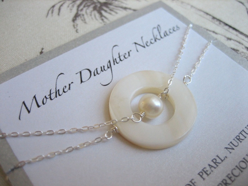 Mother Daughter Necklaces image 1