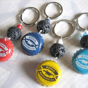 Kona Brewing Bottlecap Lava Keychain/keyring - Etsy