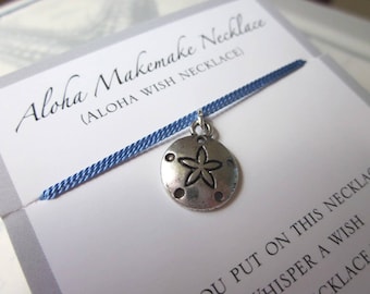 Aloha Wish Necklace - Sand Dollar