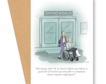 Funny Get Well Card - Normal Complaints