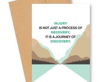 Motivational Get Well Card - Discovery