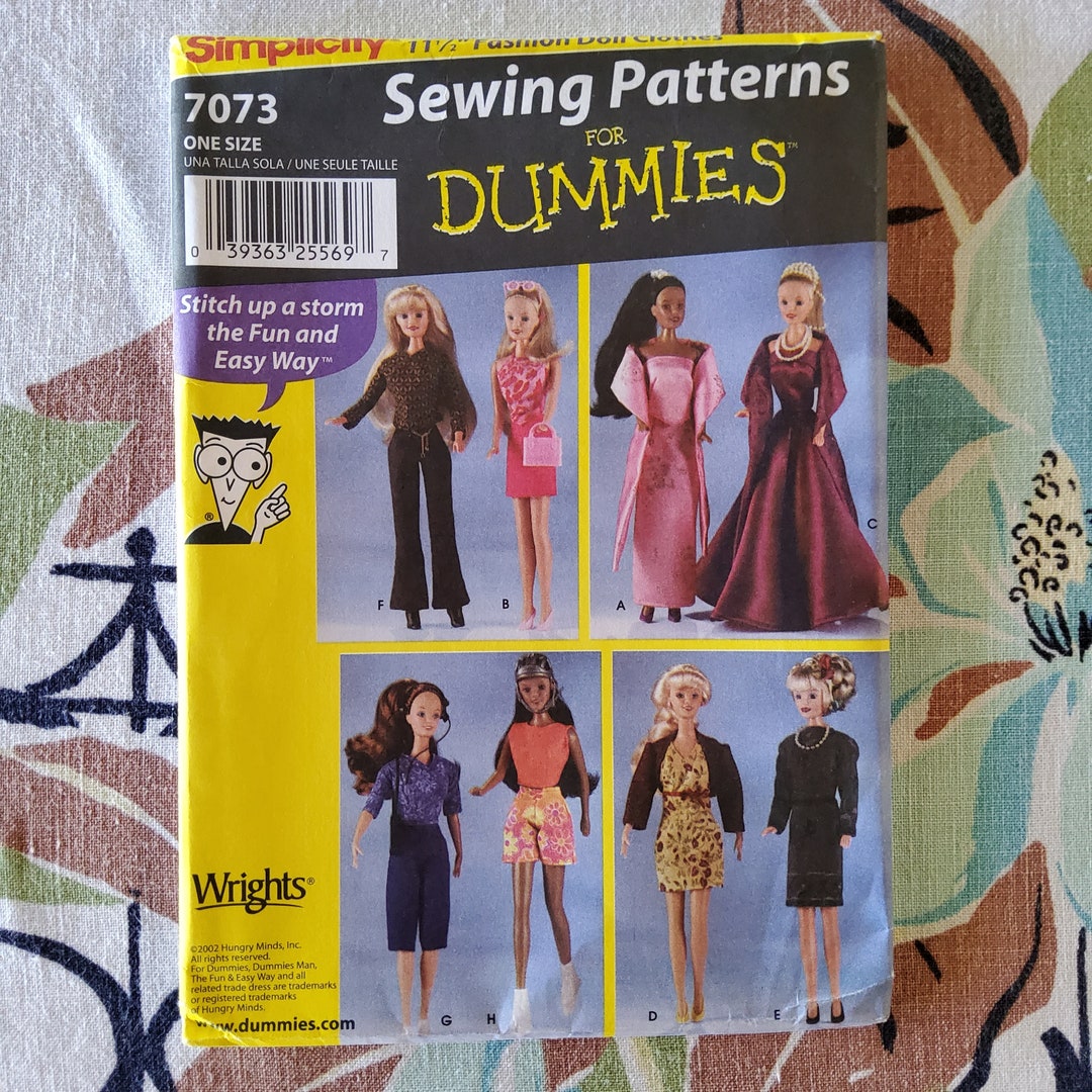 Simplicity 7073 Complete Uncut Factory Folds Vintage Y2K Sewing Pattern