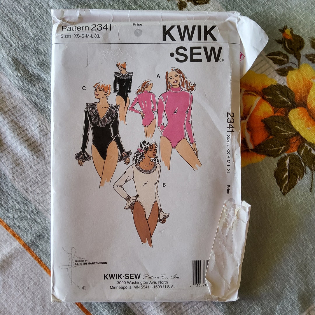 Kwik Sew 2341 Complete Uncut Factory Folds Vintage 90s Sewing Pattern ...