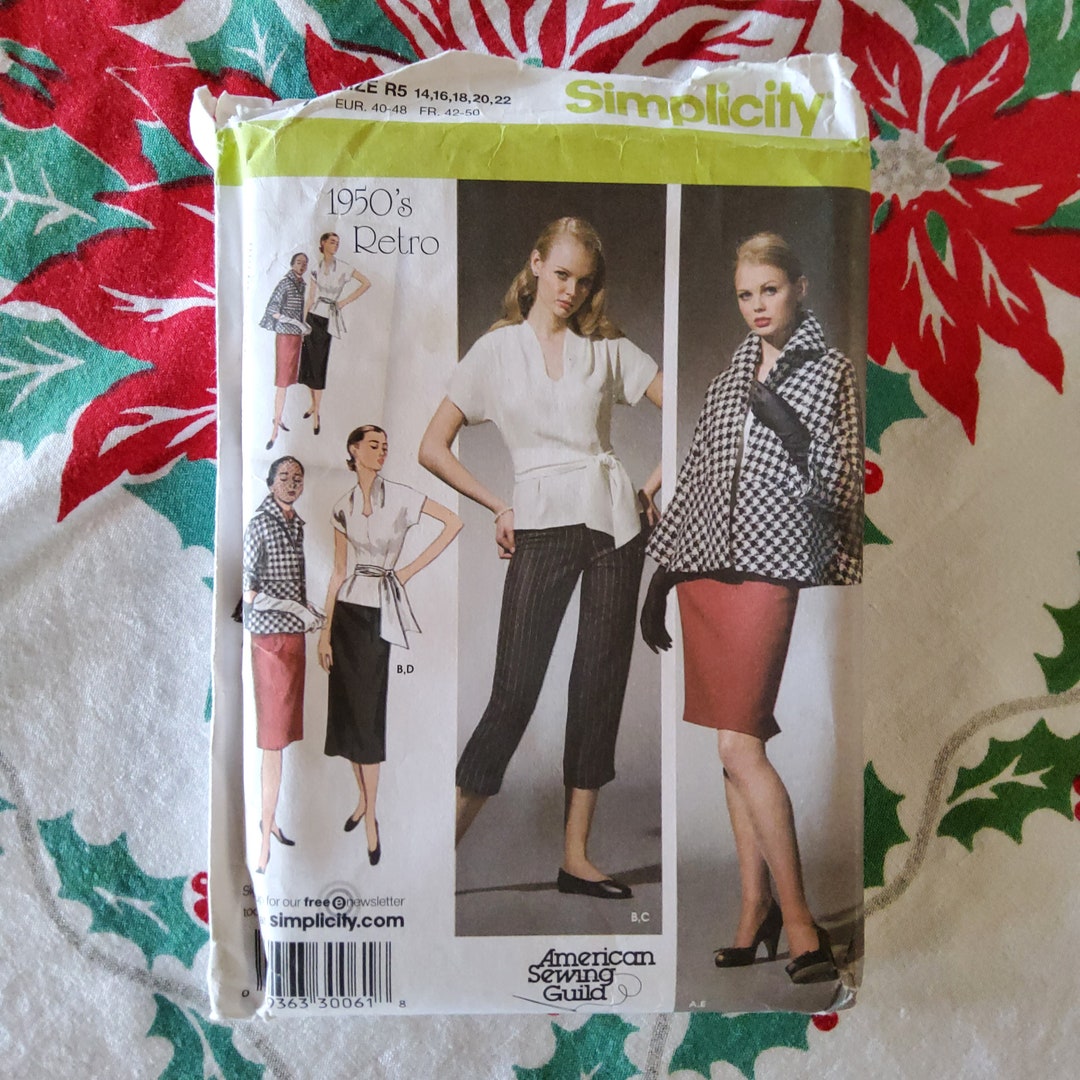 Simplicity 4047 Complete Uncut Factory Folds Retro 50s Reprint - Etsy