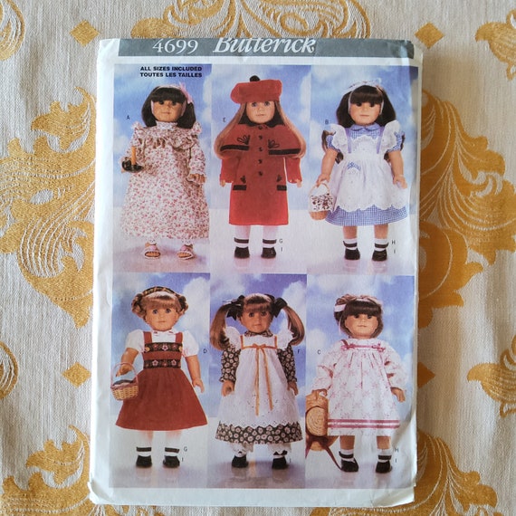 Simplicity Doll Clothes Sewing Patterns 18 American Girl 123 to Choose  From!