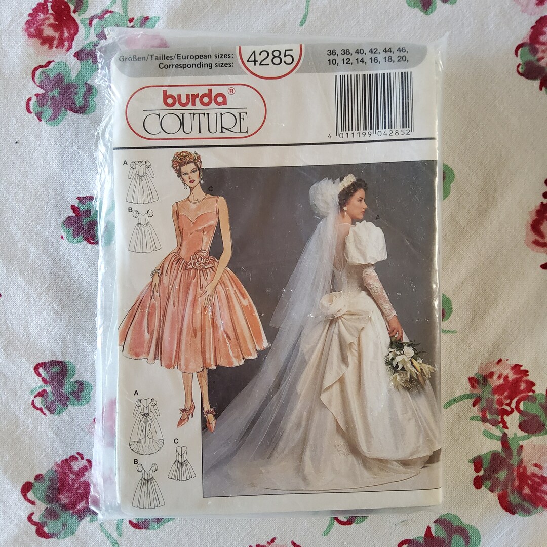 Burda 4285 Complete Uncut Factory Folds Vintage 80s Sewing - Etsy